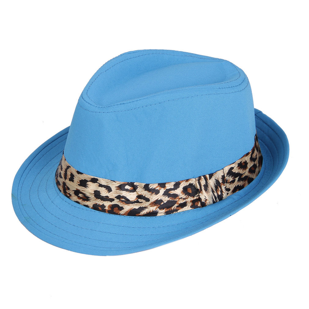 Plaid/Solid Boys Fedoras Baby Cap Dicer Top Fedora Hat Kids Boy Girls 2