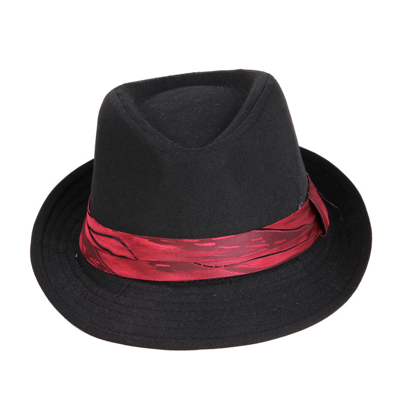 Plaid/Solid Boys Fedoras Baby Cap Dicer Top Fedora Hat Kids Boy Girls 2