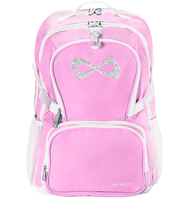 Nfinity Princess Backpack Pink with Rhinestone