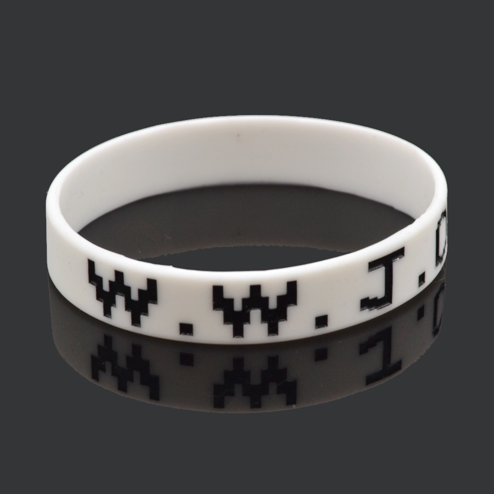 1x-WWJD-Sport-Armband-Bangle-Schmuck-What-Would-Jesus-Do-Was-Wuerde-Jesus-Tun