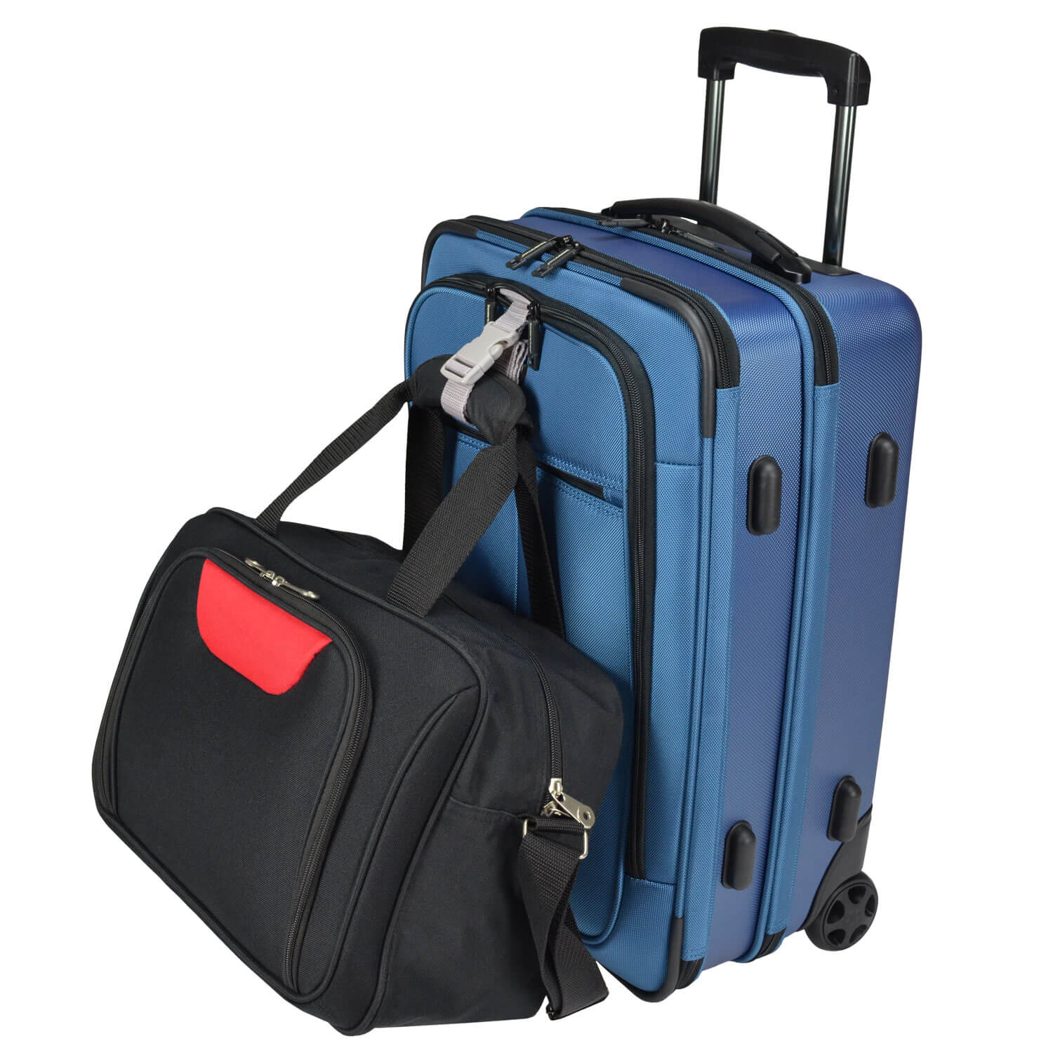 Traveler's Choice Siena 21" Hybrid HardShell Rolling Garment Bag/ Upright