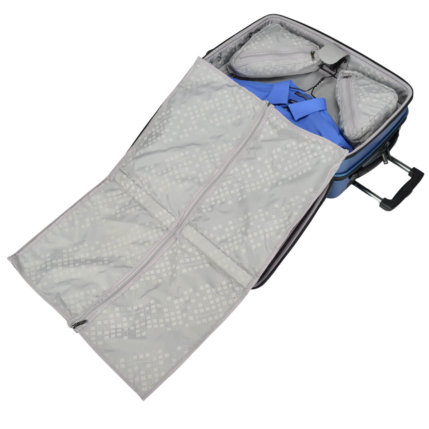 Traveler's Choice Siena 21" Hybrid HardShell Rolling Garment Bag/ Upright