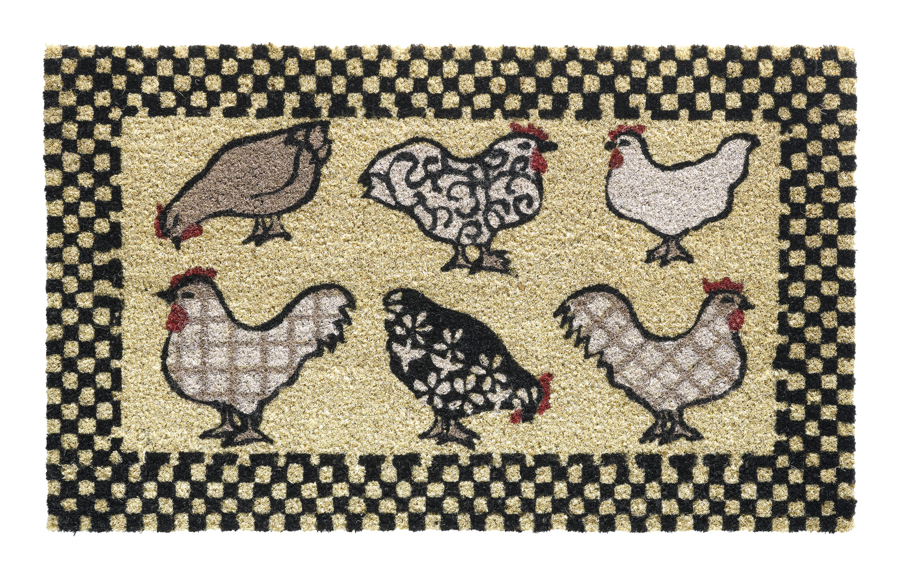 Garden Chickens Door Mat eBay