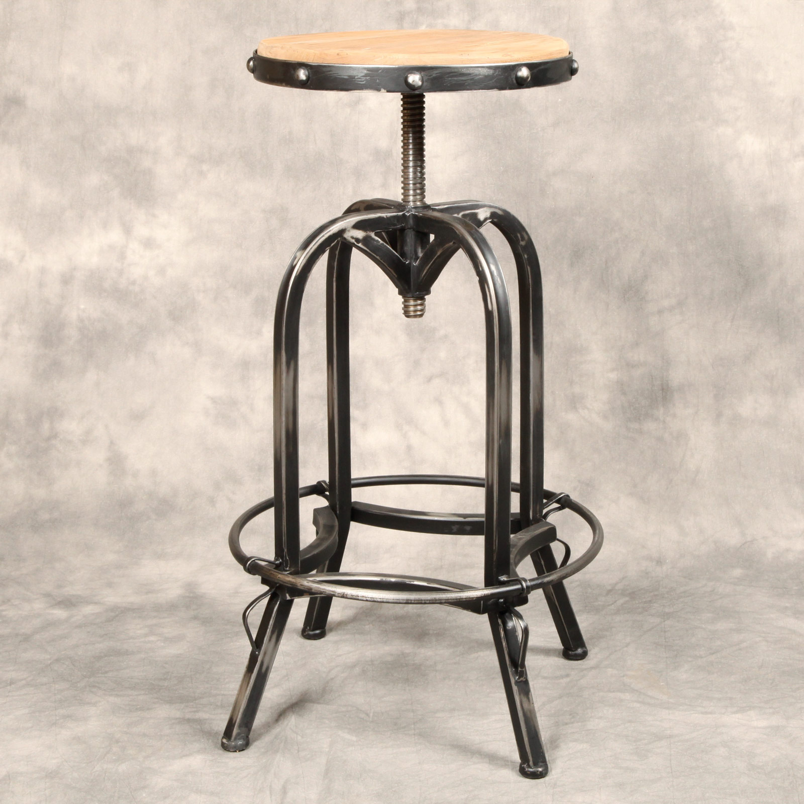 Iron Bar Stool With Wood Seat industrial antique iron bar stool reclaimed wood seat ebay Iron Bar Stool With Wood Seat industrial antique iron bar stool reclaimed wood seat ebay