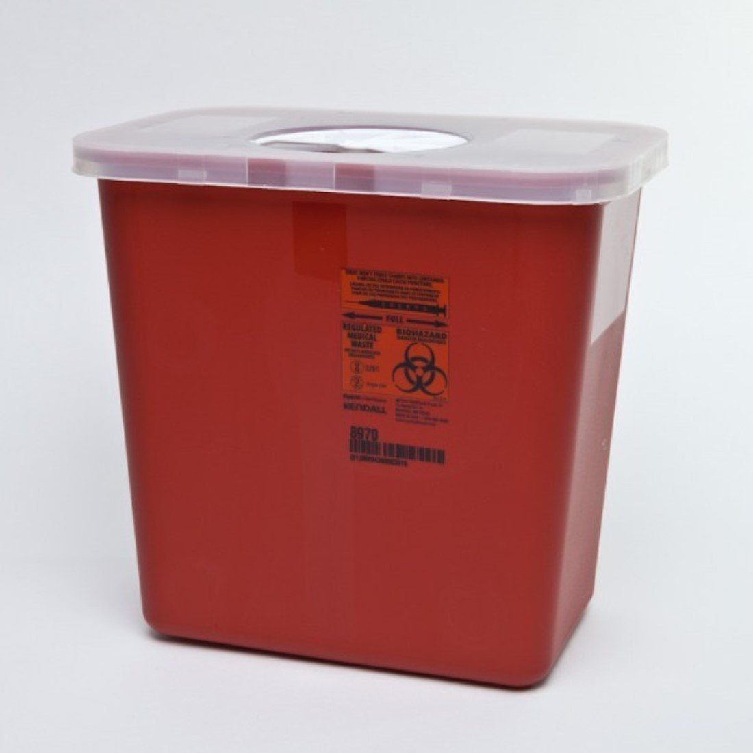 Covidien 8970 Sharps Container with Rotor Lid 2 Gallon eBay