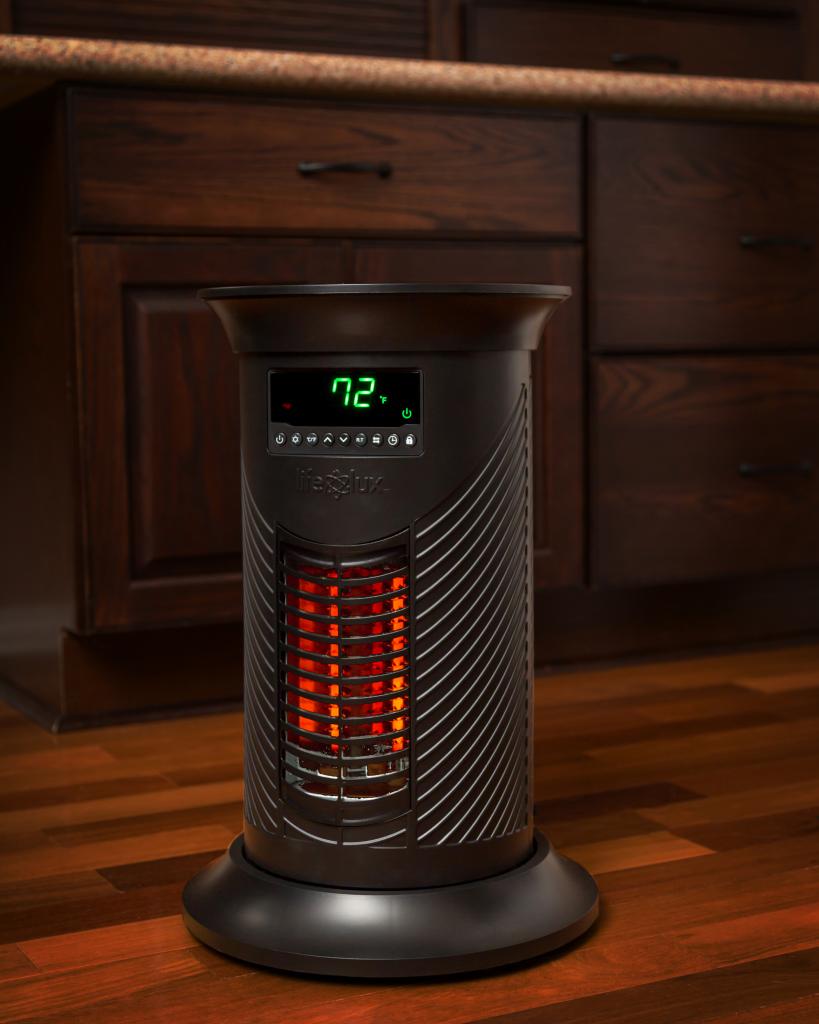 Lifesmart Lifelux Large Room Infrared Tower Space Heater Model LS19IQH
