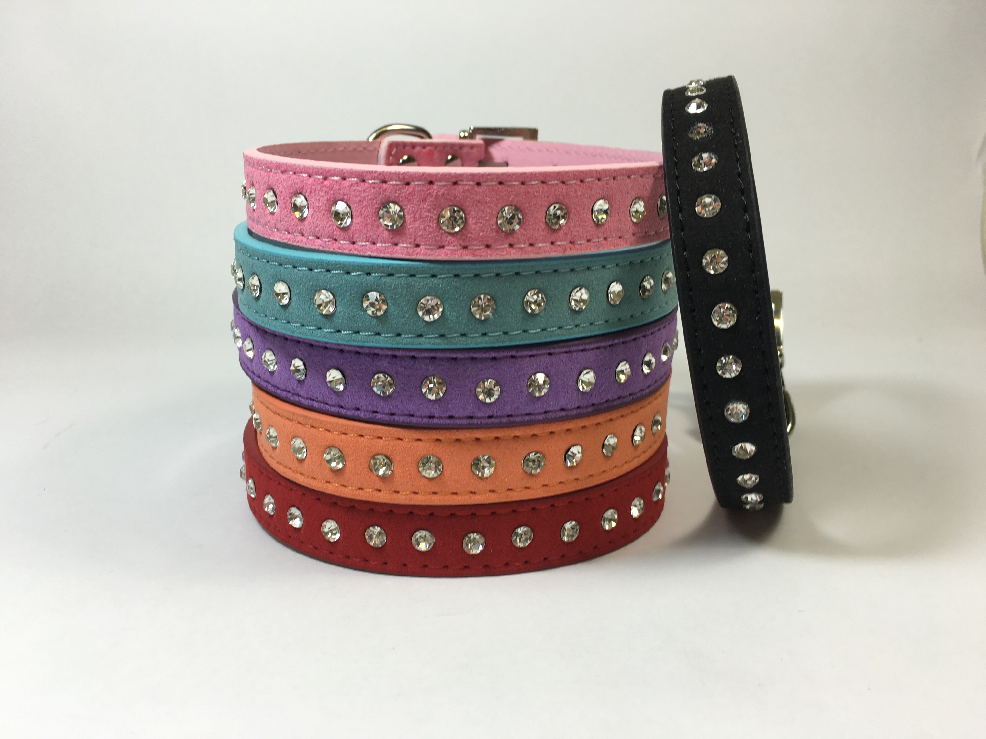 Designer Rhinestone Studded Dog Collar, Classy, Elegant & Stunning! 7