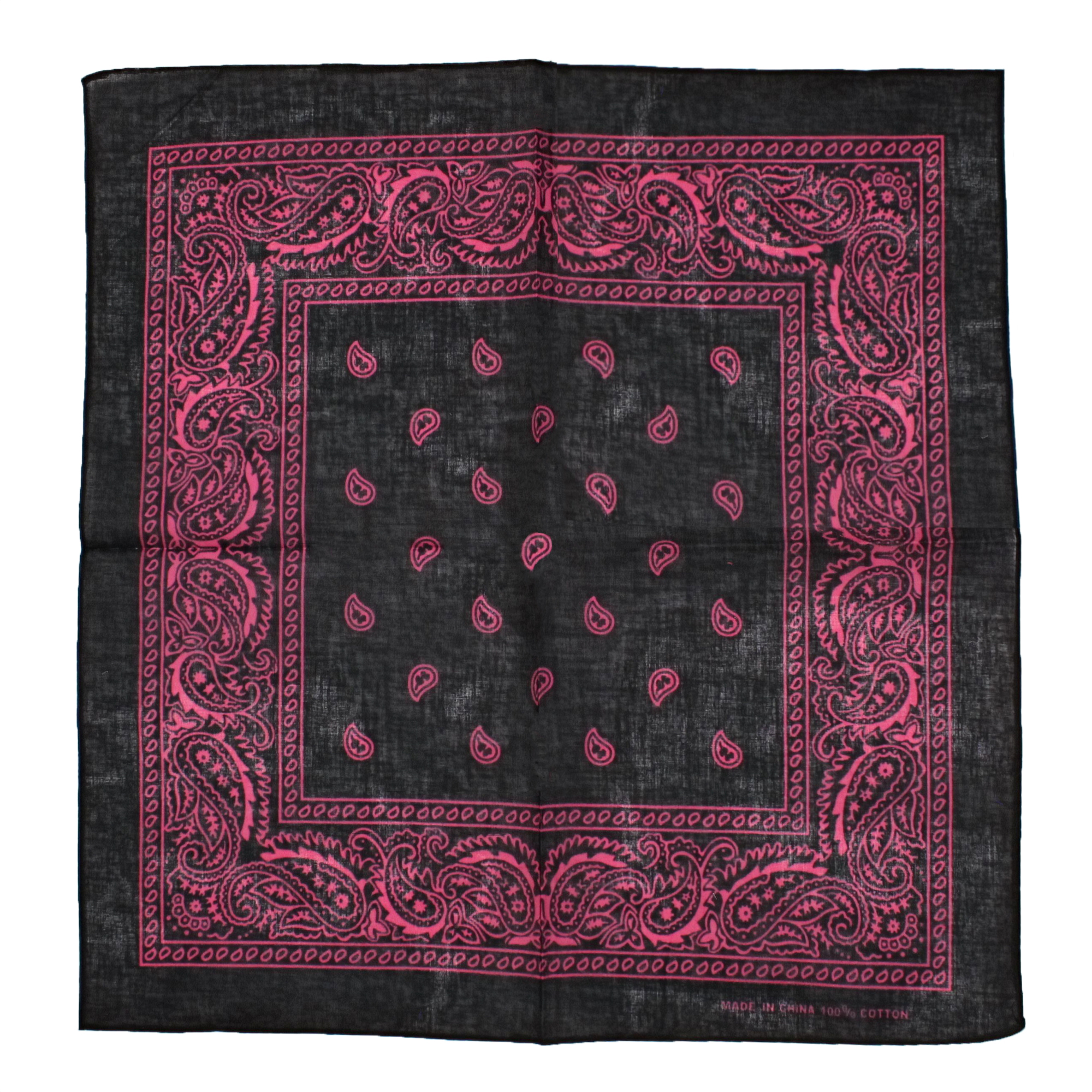 Hippy Neckerchief 100/% Cotton Zac/'s Alter Ego® Paisley Bandana