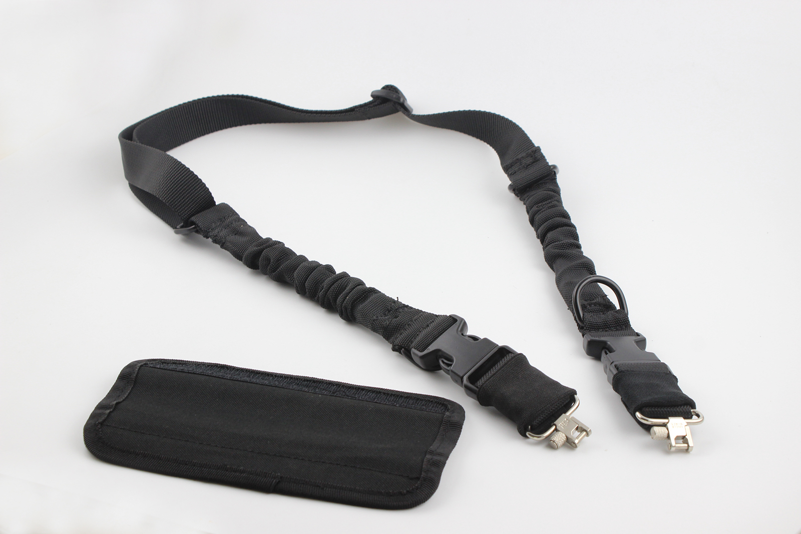 Tactical 1 2 Point Rifle Sling QD Gun Strap Hunting Bungee Quick