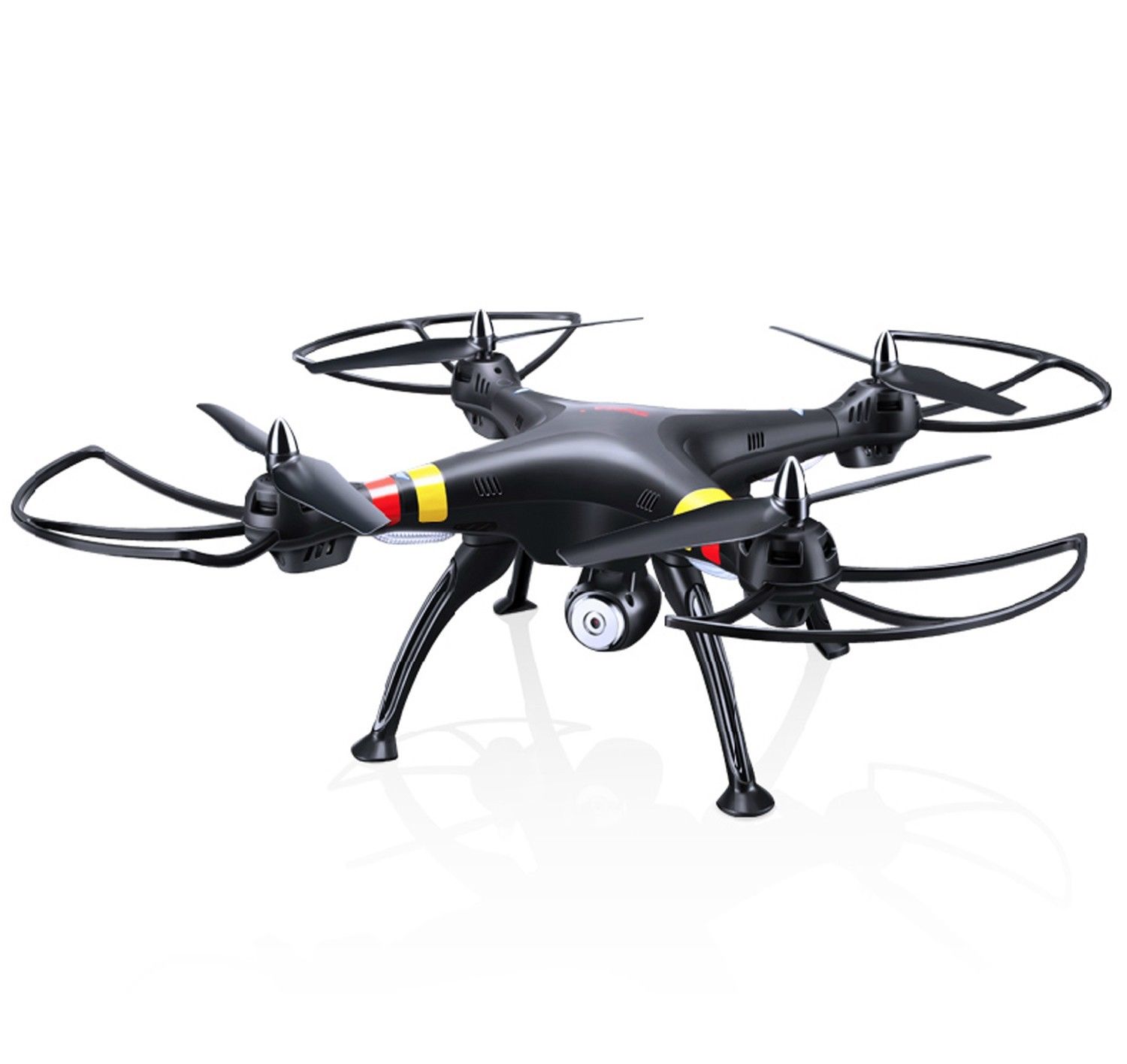 Syma X8W FPV 2.4Ghz Headless RC Qucopter Drone UVA w/ 2MP Wifi Camera ...