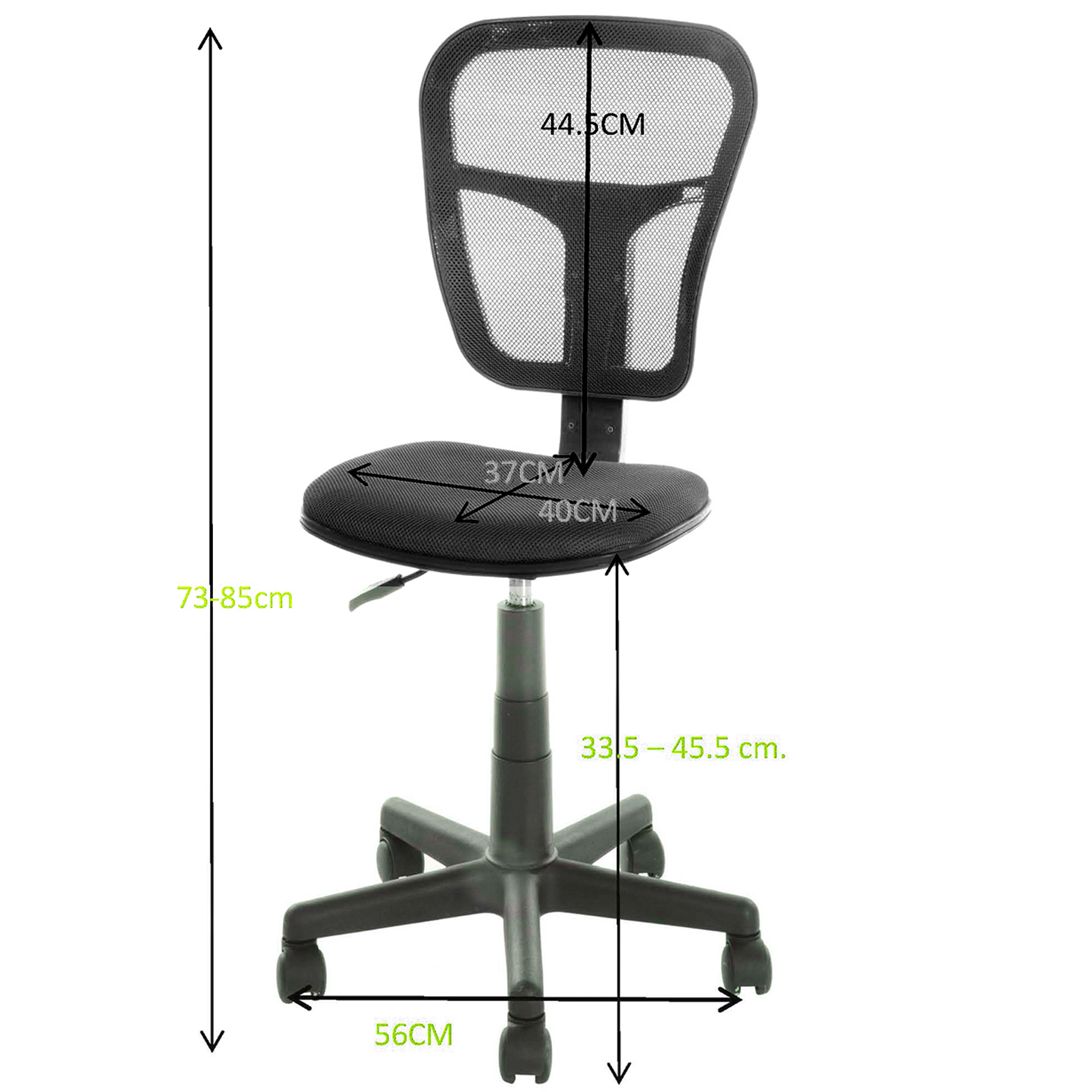 Ergonomic Adjustable Mesh Mid Back Office Computer Desk Mid Back Mesh Ergonomic Computer Desk Office Chair O12