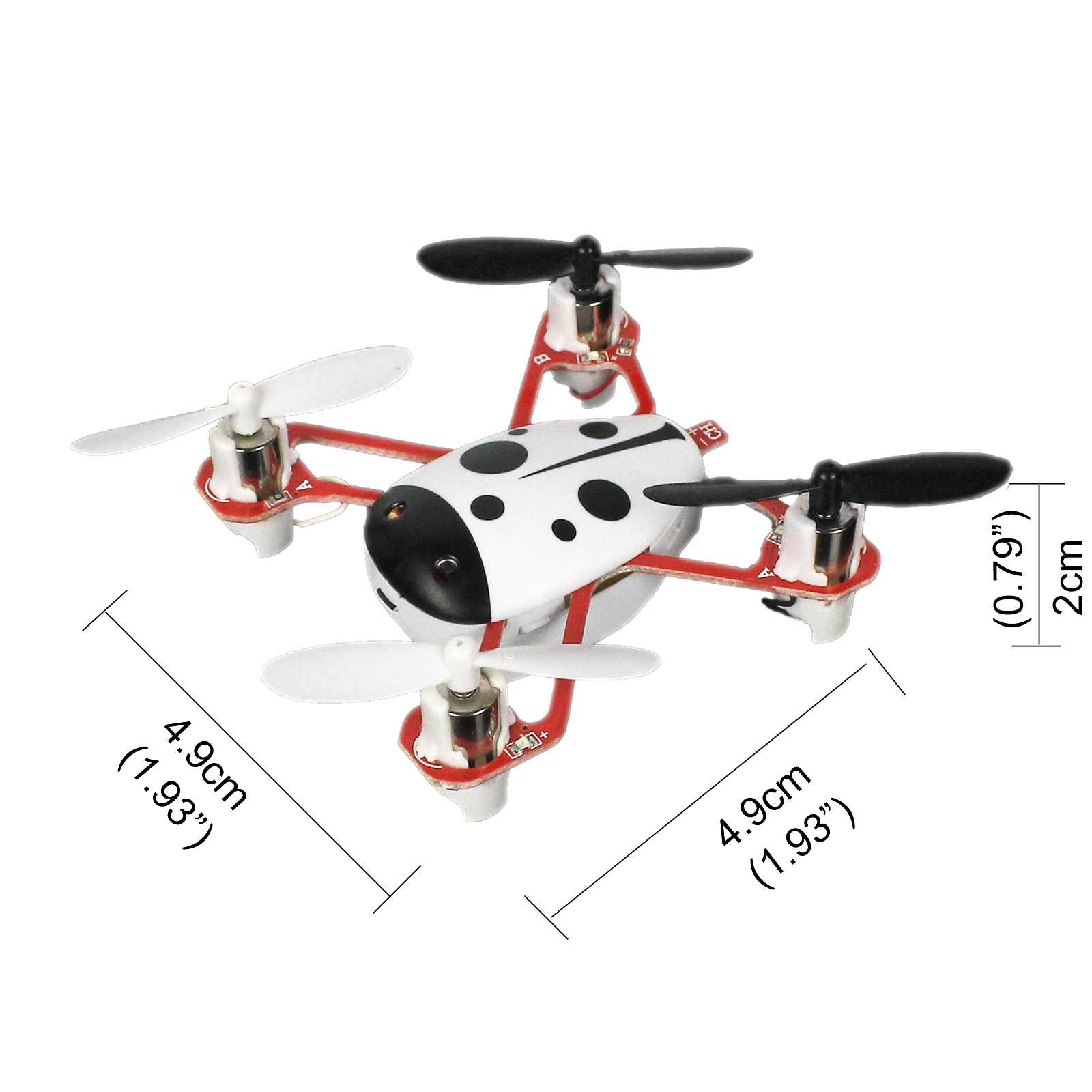 CHEER X1 2.4Ghz 4CH 6Axis GYRO Remote Control Nano Mini RC Quadcopter