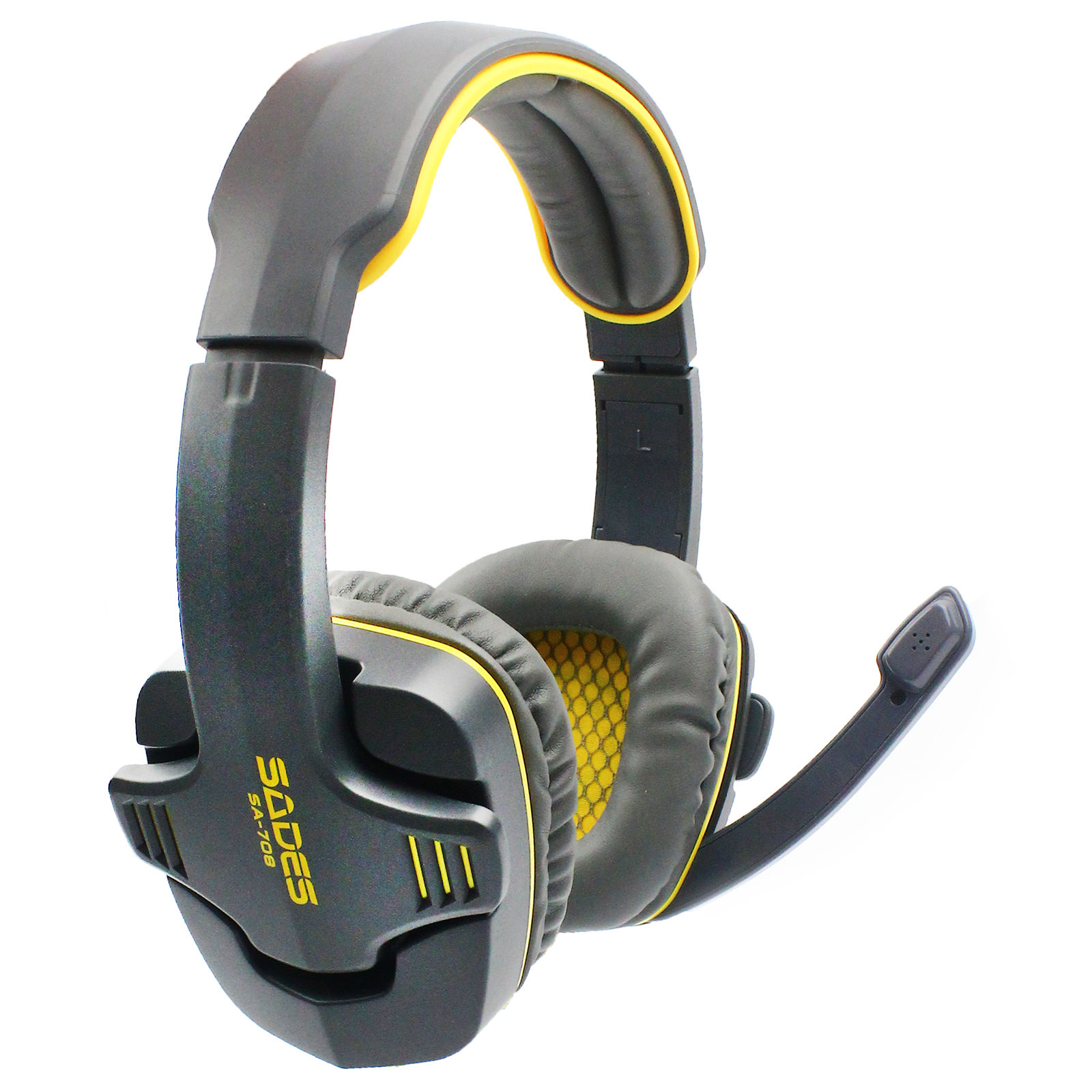 Sades SA708GT HiFi Stereo Headband Pro Gaming Headset w/Mic For PS4 Xbox360 PC eBay