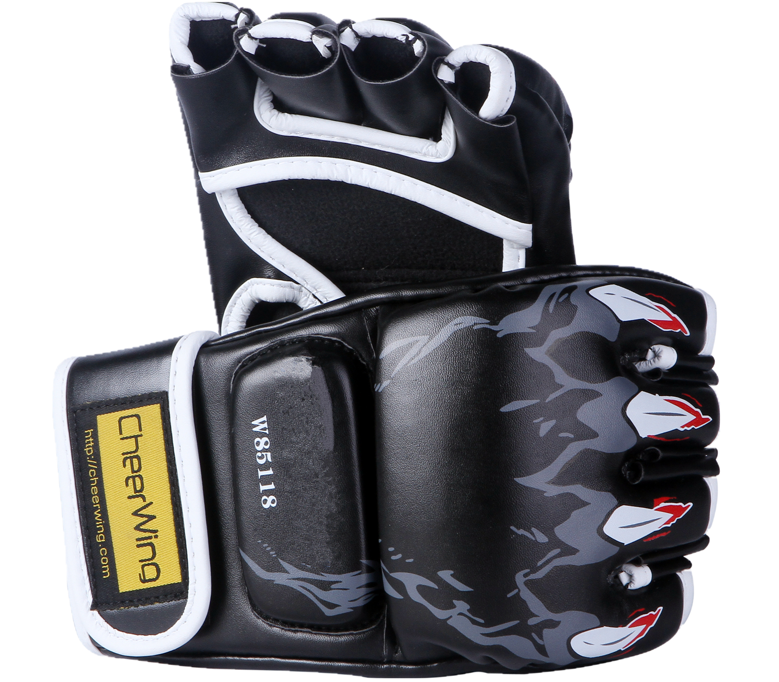 Sparring Grappling Boxing Gloves MMA UFC Fight Punch Ultimate Mitts PU Leather eBay