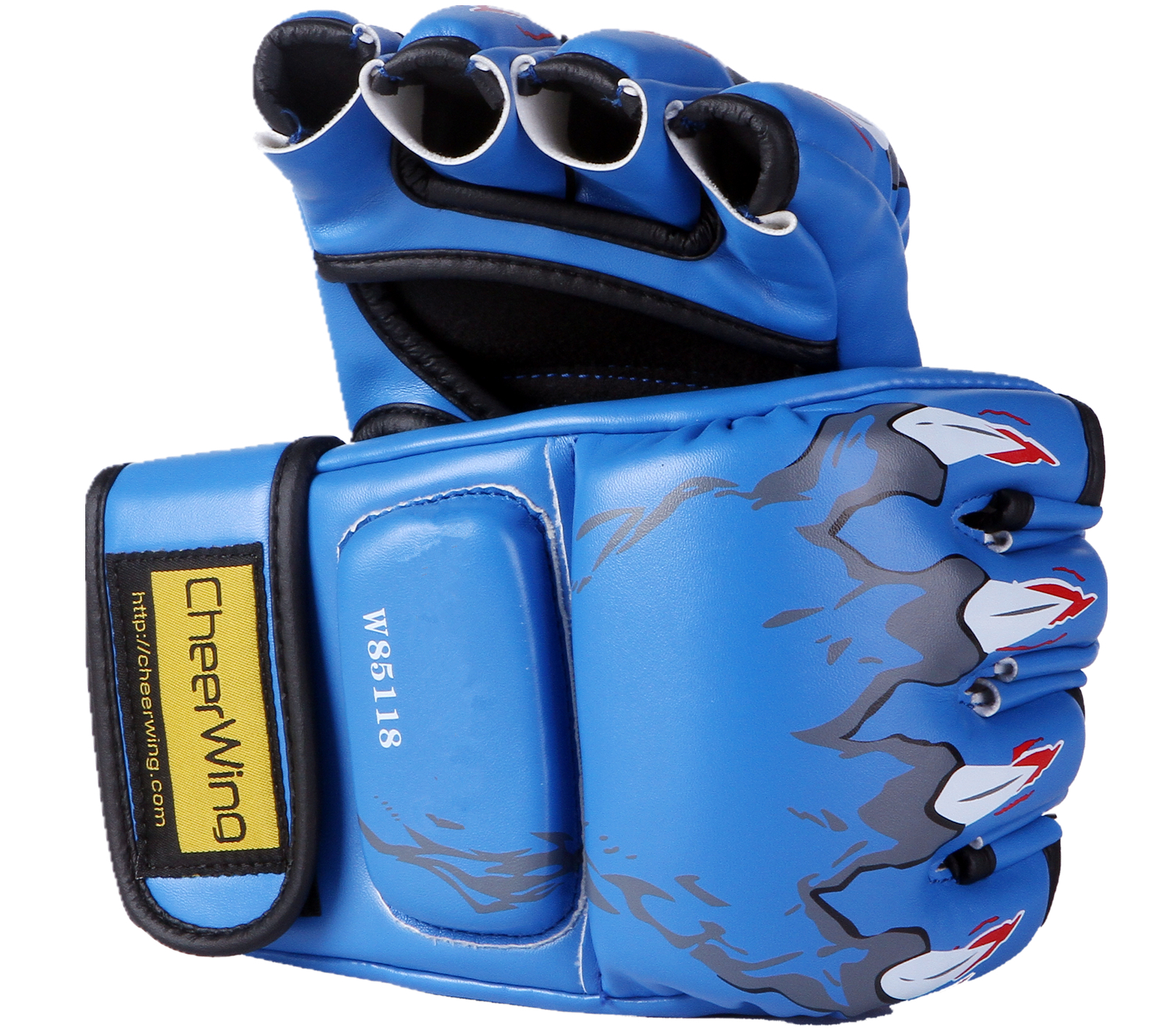 Sparring Grappling Boxing Gloves MMA UFC Fight Punch Ultimate Mitts PU Leather eBay