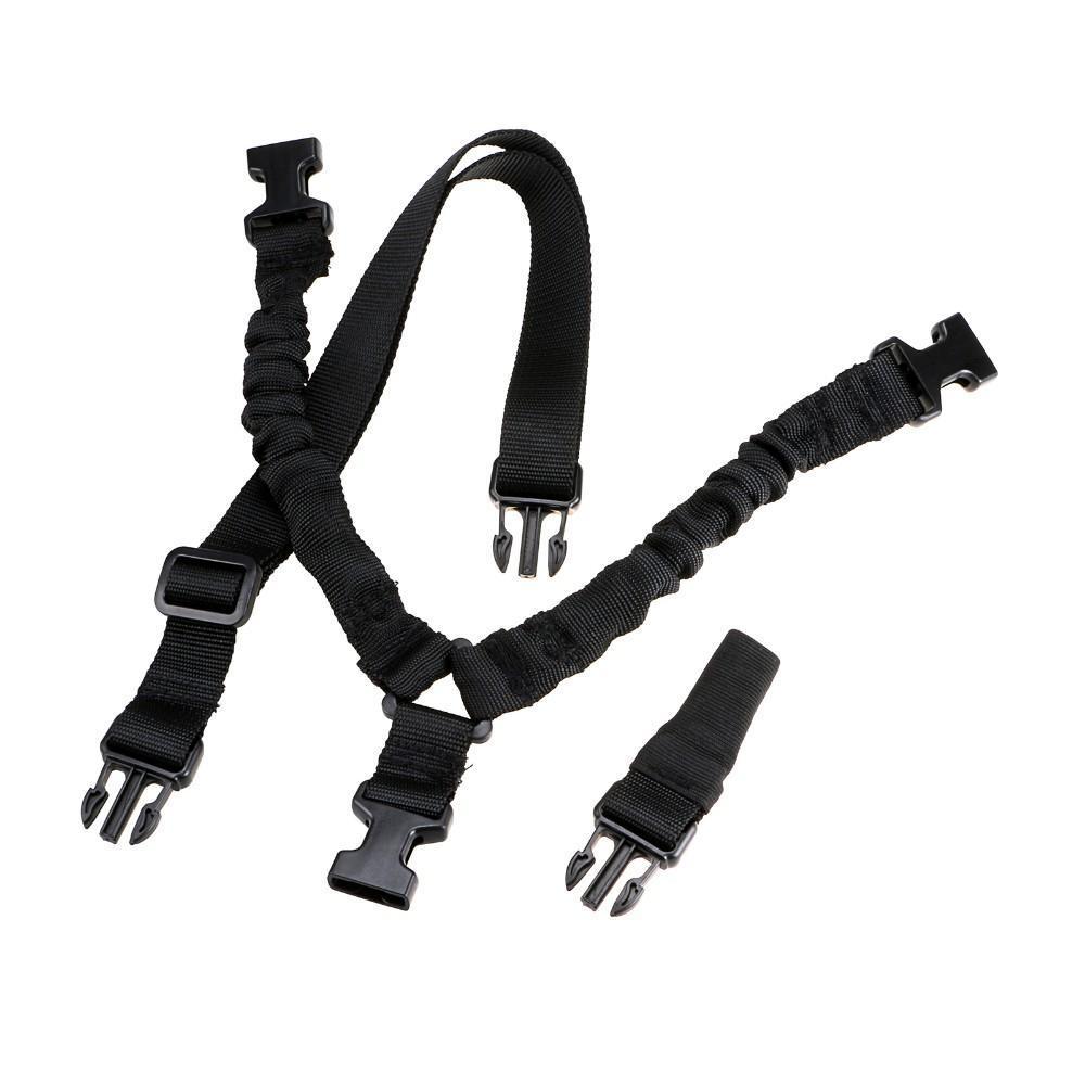 Tactical 1 One Single Point Rifle Gun Sling Adjustable Hunting Sling With Buckle eBay
