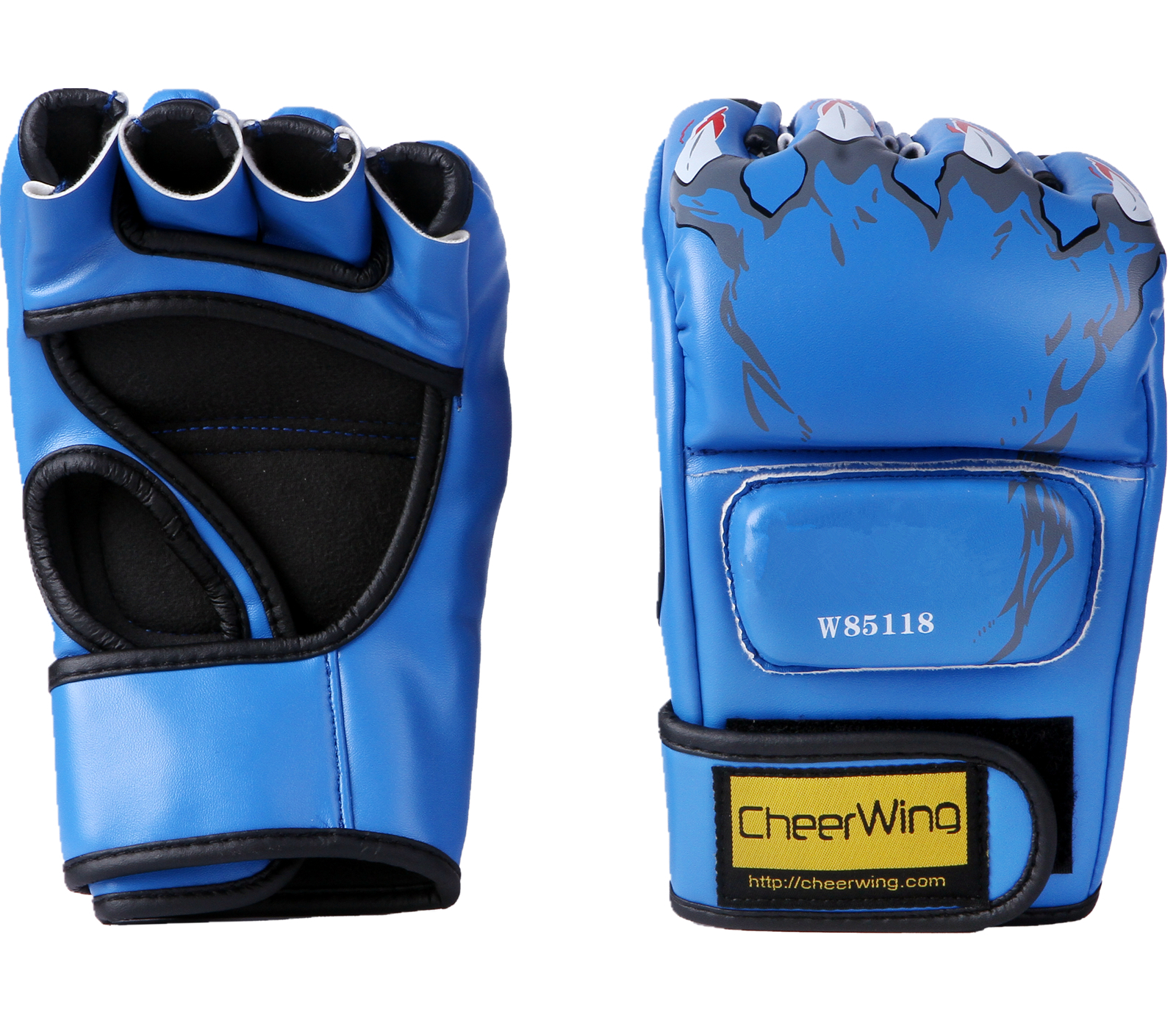 Sparring Grappling Boxing Gloves MMA UFC Fight Punch Ultimate Mitts PU