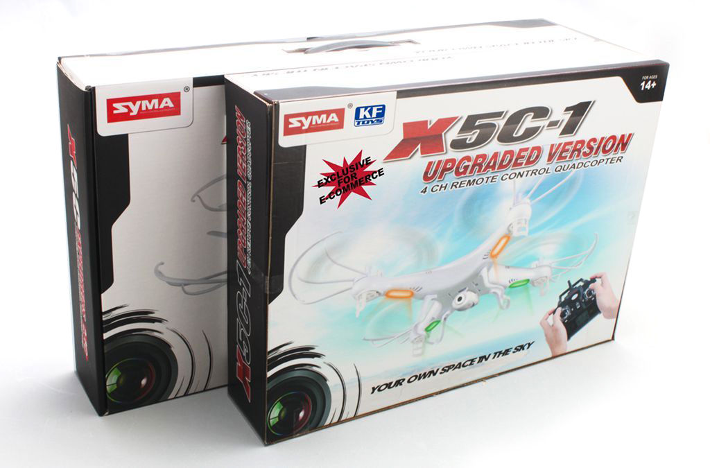 Syma X5C-1 Explorers Drone RC Quadcopter 2MP Camera 2.4Ghz 4CH 6-Axis Gyro RTF - Picture 10 of 11