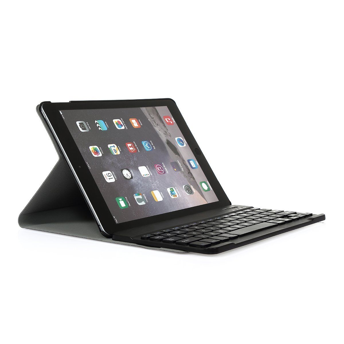 Wireless Bluetooth Keyboard Leather Cover Case For Apple IPad Air 2 