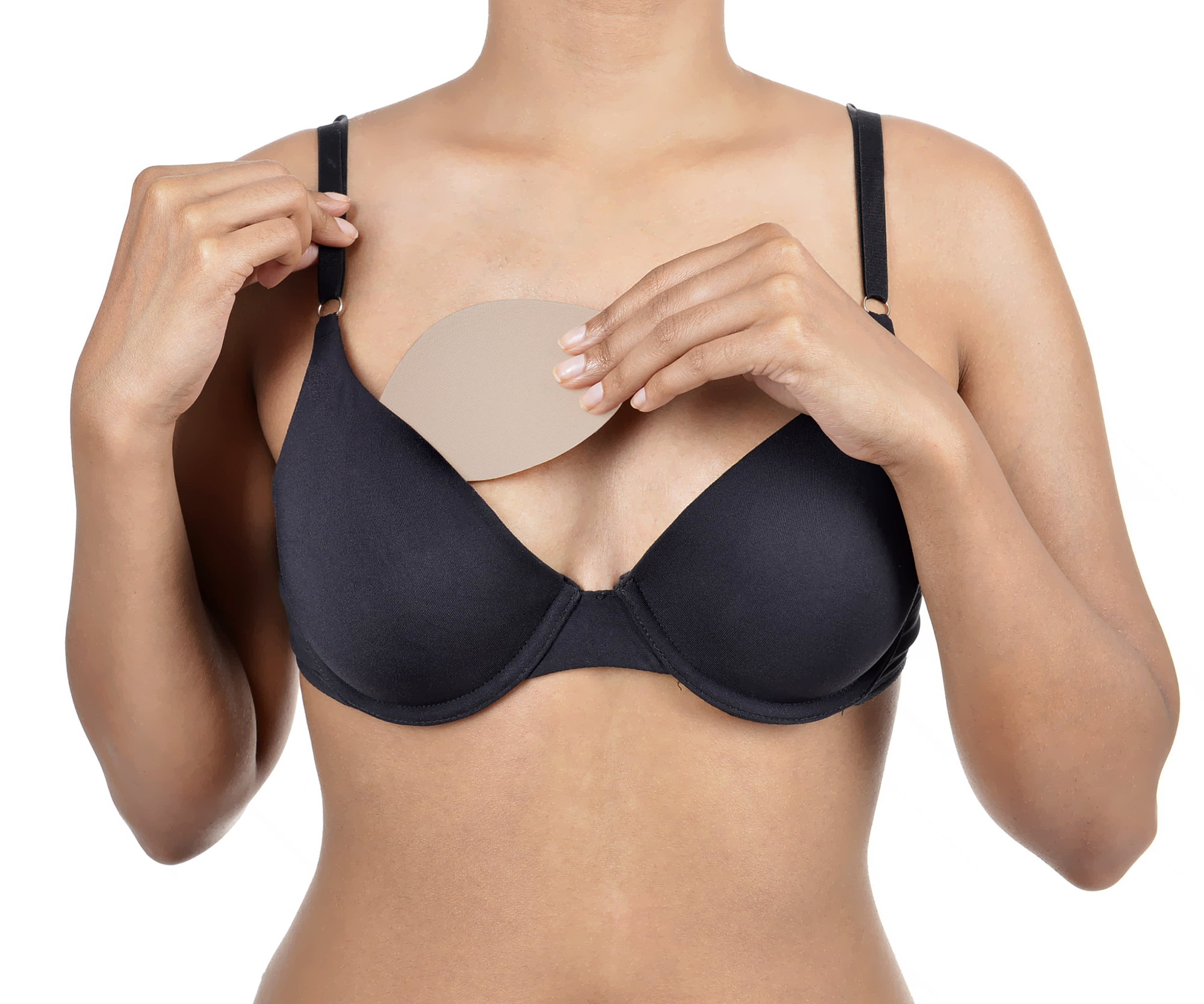 Divine Triangle Plus Size Large Breast Bra & Swim Inserts + Free Fashion Tape