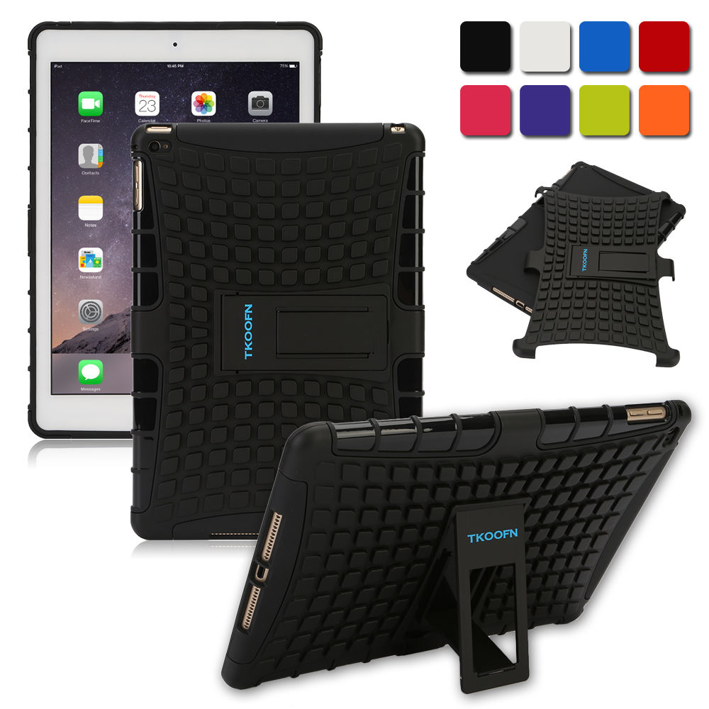 SHOCKPROOF HEAVY DUTY RUBBER HARD ARMOR TOUGH CASE COVER FOR APPLE IPAD