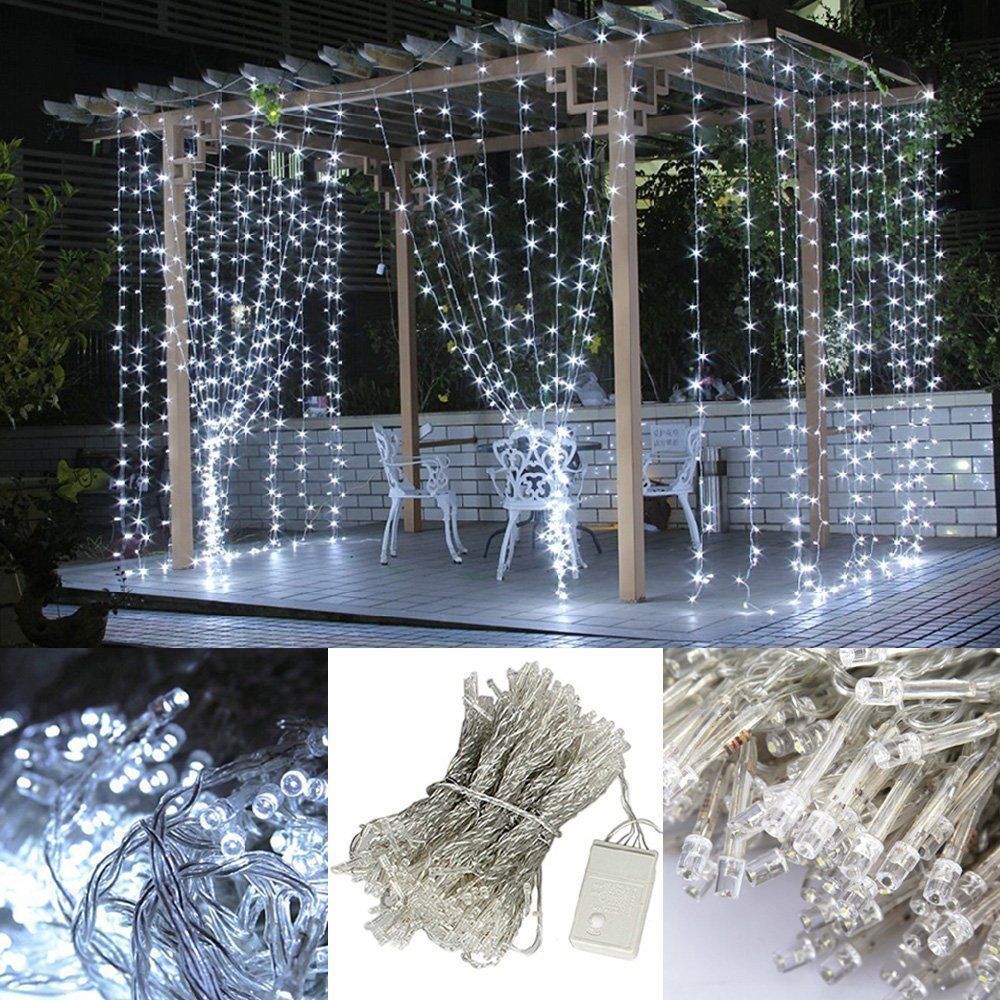 UK Warm White 20-1000LED Fairy String Lights Indoor Outdoor Wedding Party Xmas eBay