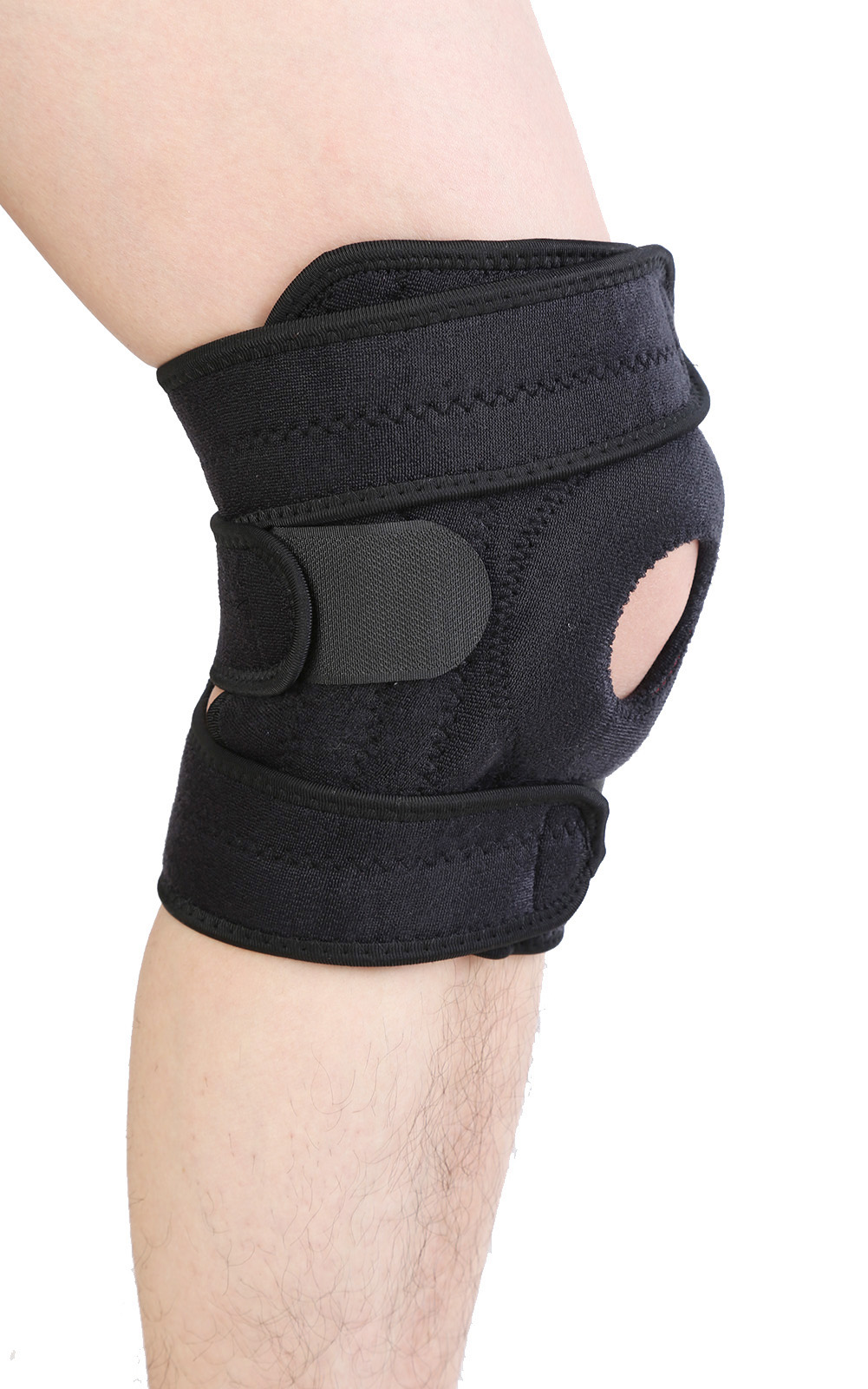 Knee/Patella Protection Elastic Breathable Brace Pad Support Long