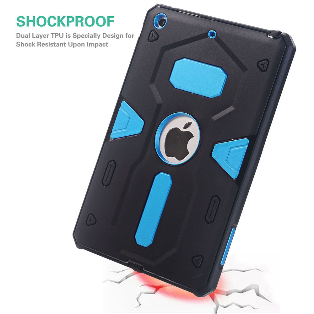 Hybrid Shockproof Rugged Heavy Duty Hard Case Cover for Apple iPad Mini