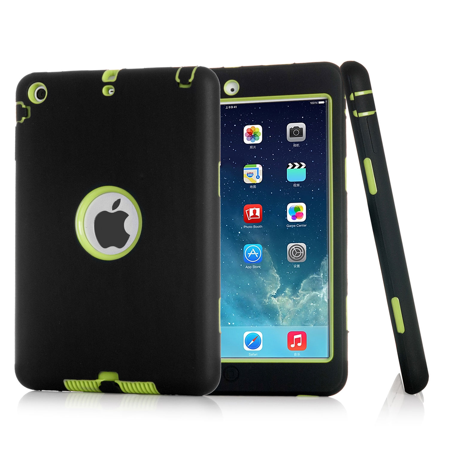 lot gift Heavy Duty Military Shockproof Hard Case Cover For iPad 2/3/4