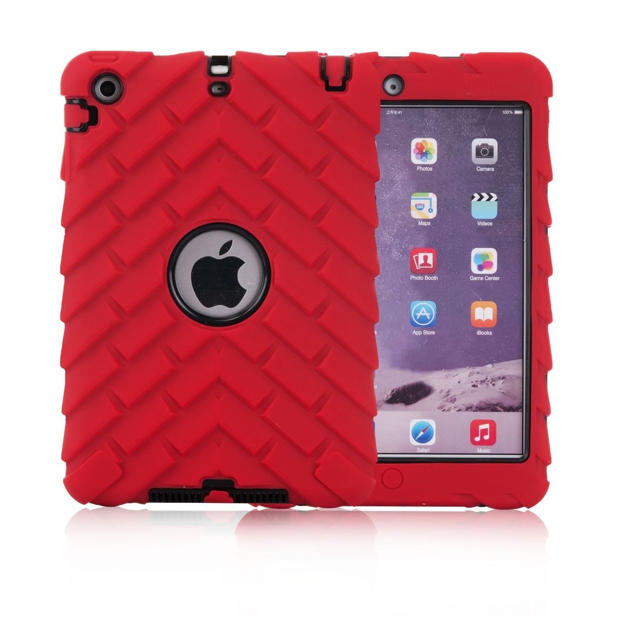 Military Shockproof Rugged Heavy Duty Case Cover for Apple iPad mini 1 2 3 4