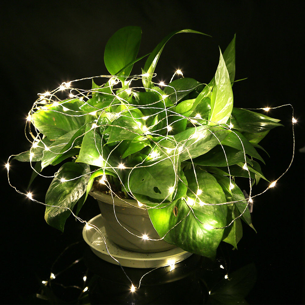 Warm White 20-100 LEDs Copper Wire String Christmas Party Decoration Fairy Light eBay