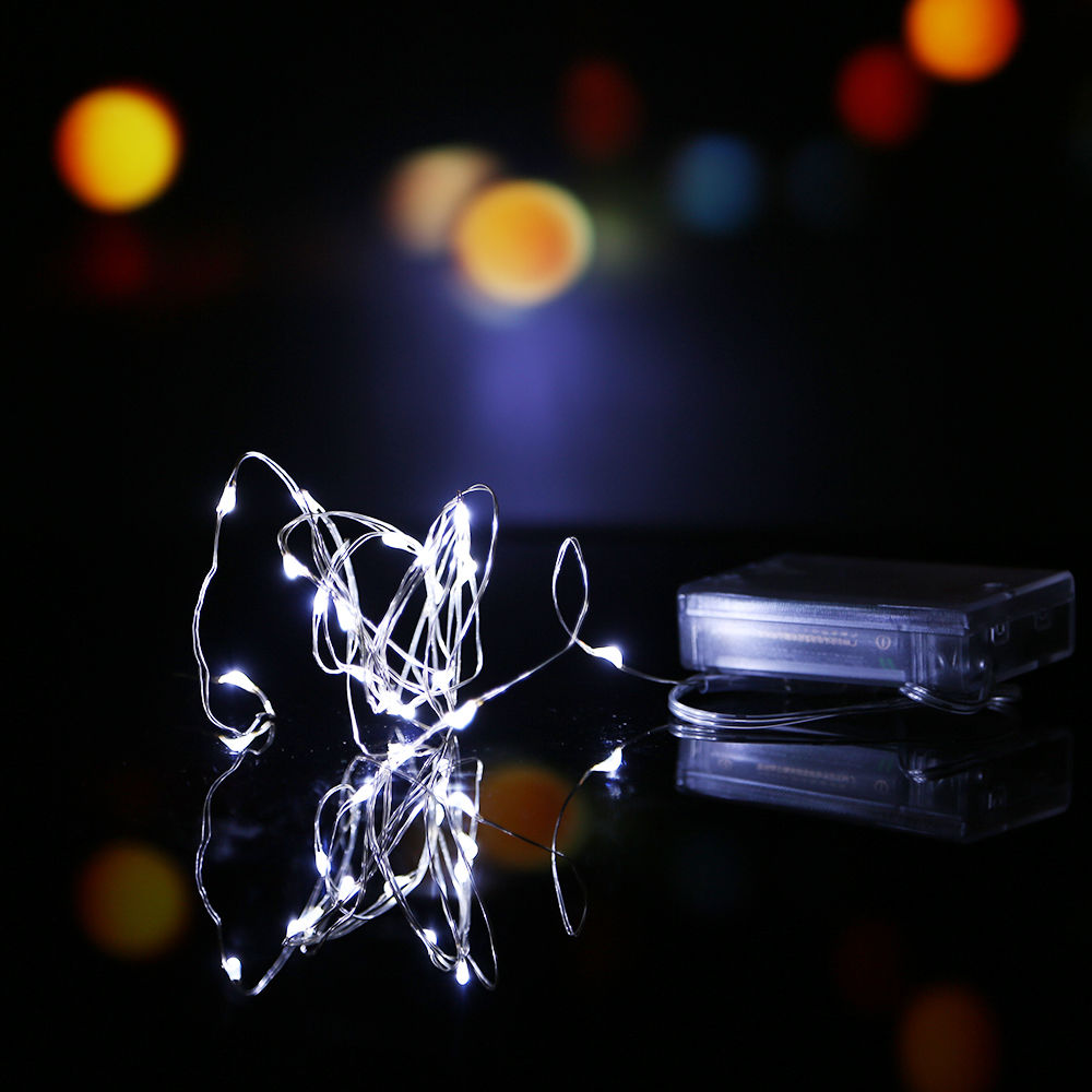 String Fairy Light 10M 100LED Battery Operated Xmas Lights Party Wedding Decor eBay