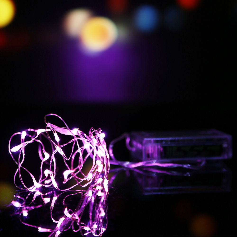 String Fairy Light 10M 100LED Battery Operated Xmas Lights Party Wedding Decor eBay