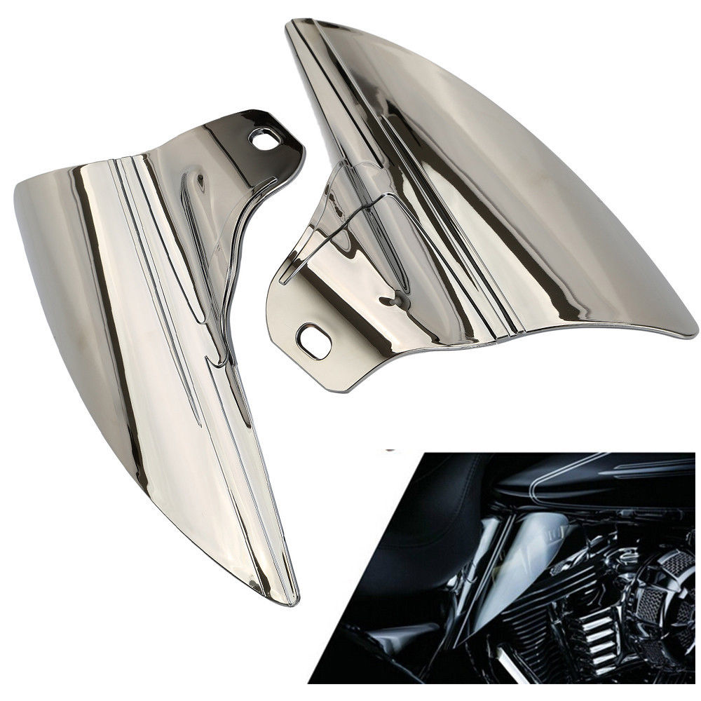 Engine Seat Saddle Shield Heat Deflectors For 20082015 HarleyDavidson