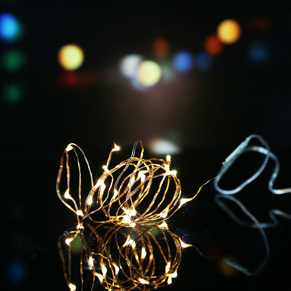 2M/3M/10M Battery Powered LED Starry Fairy String Lights Xmas Valentine Party eBay