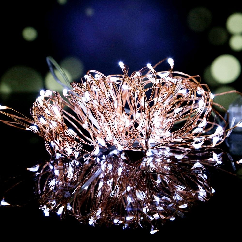 2M/3M/10M Battery Powered LED Starry Fairy String Lights Xmas Valentine Party eBay