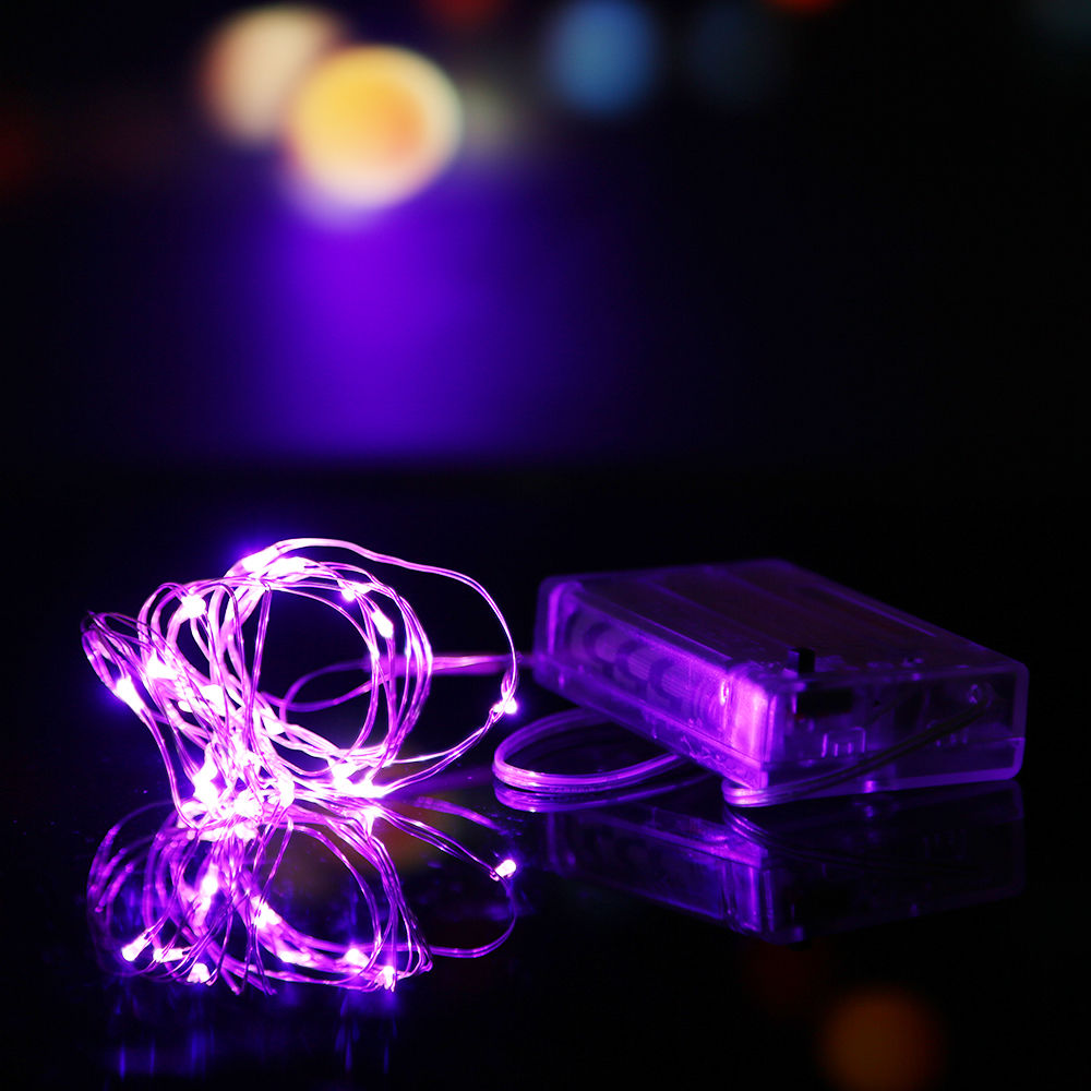 2m 3m 10m battery powered led starry fairy string lights battery powered led string lights