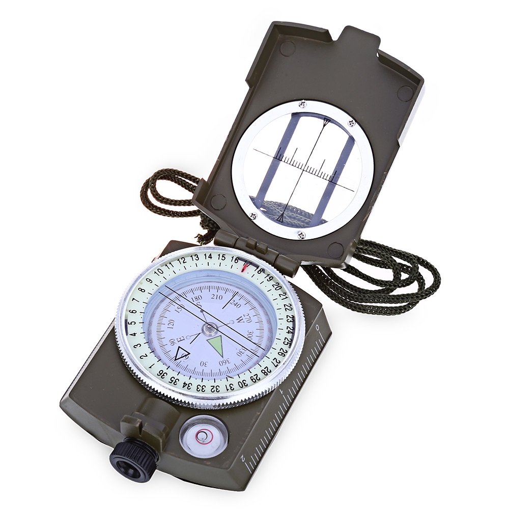 Prismatic Waterproof Compass for Outdoor Sport Hiking Climbing Cycling AUS