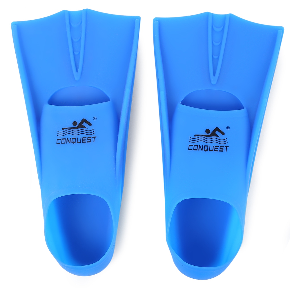 One Paired Adults Snorkeling Silicone Swimming Diving Flippers Fins