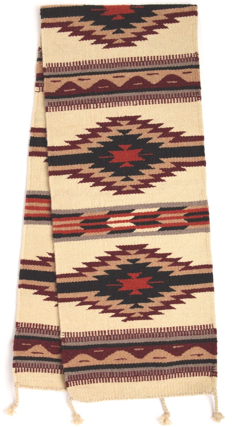 Southwest Style Table Runner, HandWoven Wool, 16 X 80 IN eBay