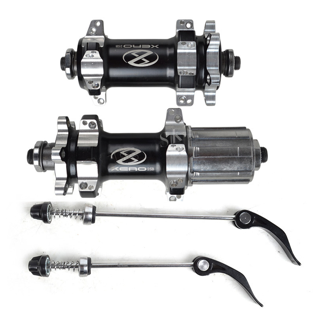 CNC Front&Rear 24H Hubs Mountain Bike Bearing Hubs 810 Speed Cassette