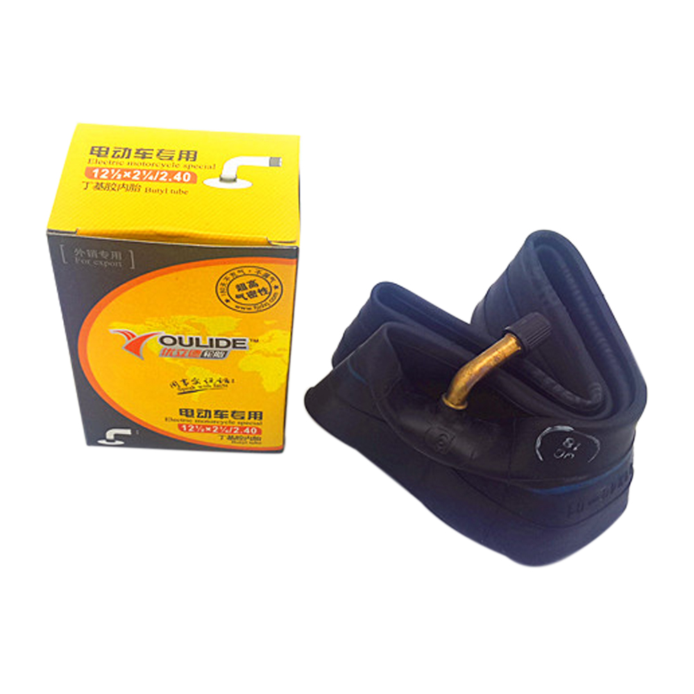 Four Valves Bike Inner Tube 1.75"2.125" Black Inner Tubes Wheel Tire