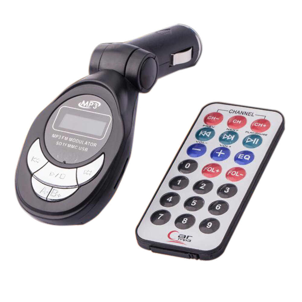 InCar Cigarette Lighter MP3 Player or Phone to Radio FM Transmitter