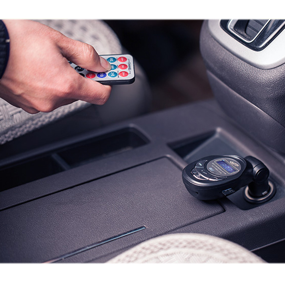 InCar Cigarette Lighter MP3 Player or Phone to Radio FM Transmitter