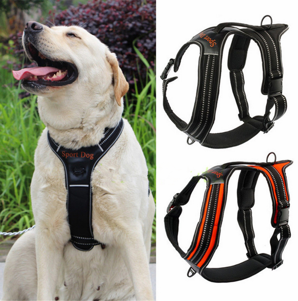 No Pull Dog Harness Vest for Large Medium Small Dogs with Removable