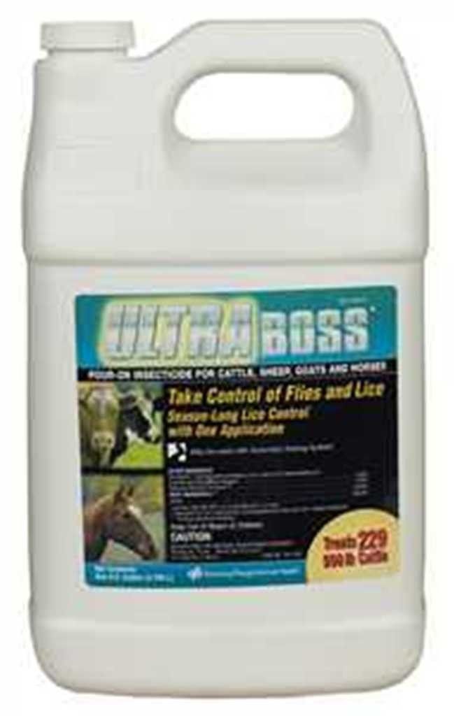 Ultra Boss Insecticide PourOn Cattle Horse Goats Lice Horse Flies 1