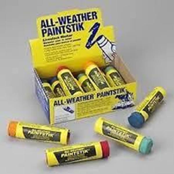 All Weather Paintstik Paint Sticks Livestock Markers Swine Cow *Box of