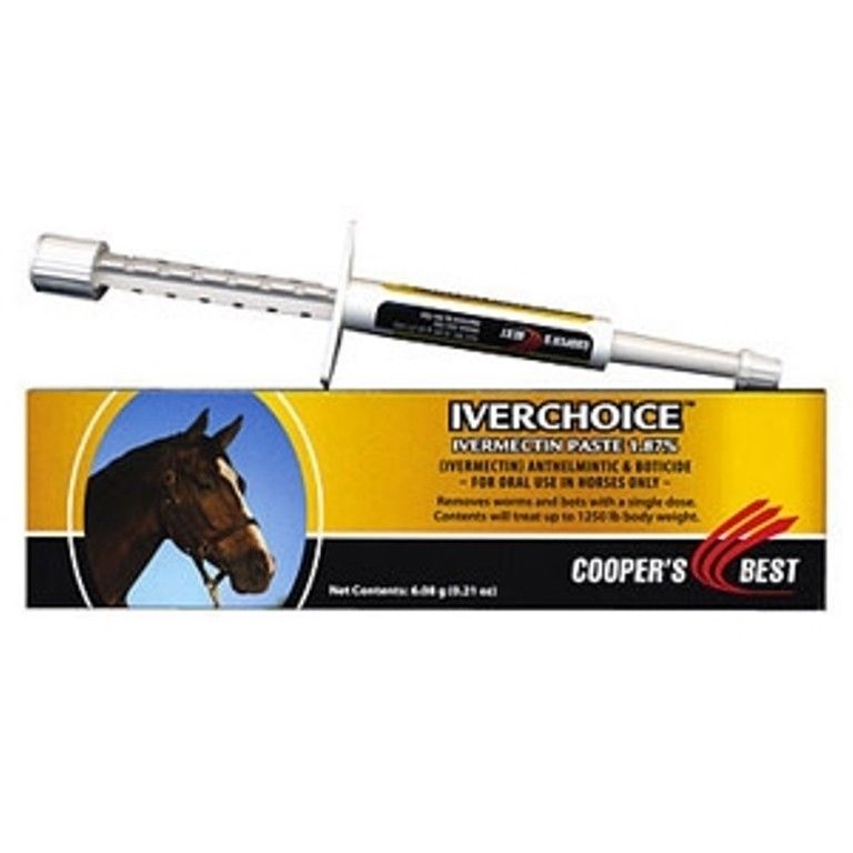 Ivermectin Paste Equine Horse Wormer 1.87 *6 Tubes* DeWorm Parasites