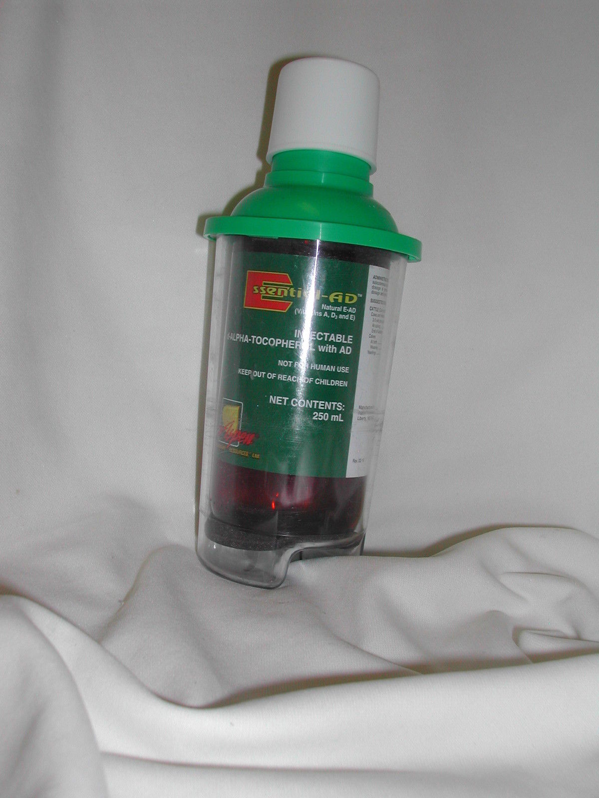 Nuflor Resflor HD Plastic Bottle Protector Shroud Protect Injectables