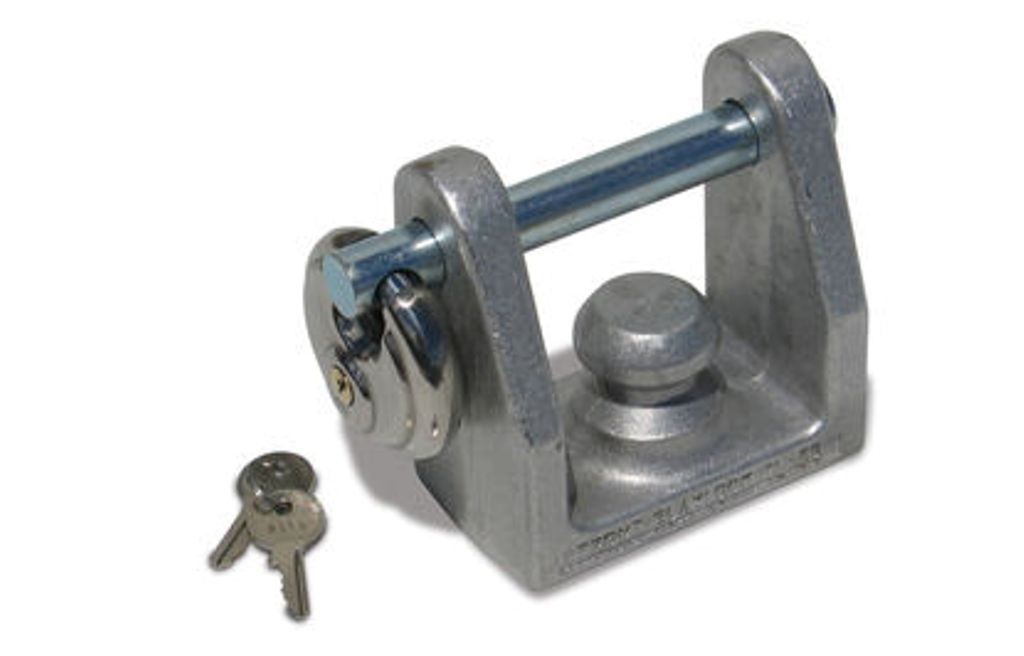 EZ Lock Bumper Pull Hammerblow Bulldog Style Trailer Security No Rust